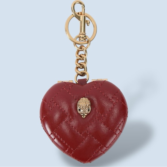 Kurt Geiger Accessories - Kurt Geiger 🪢NIB Kensington Heart Mirror Keychain